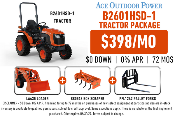 B2601 ACE outdoor Tractor Package  (2)